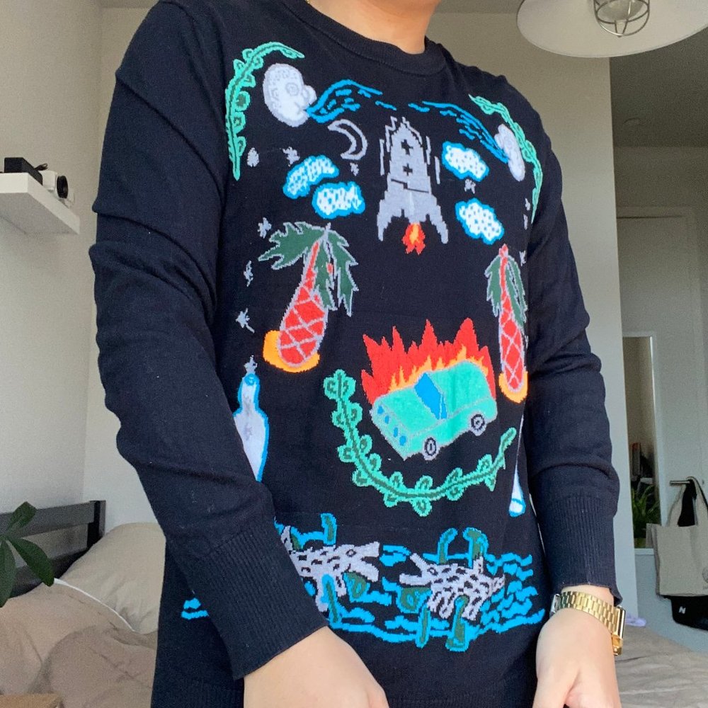 Diesel Embroidered Long Sleeved Shirt